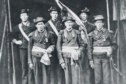 Prangerschützenoffiziere 1858